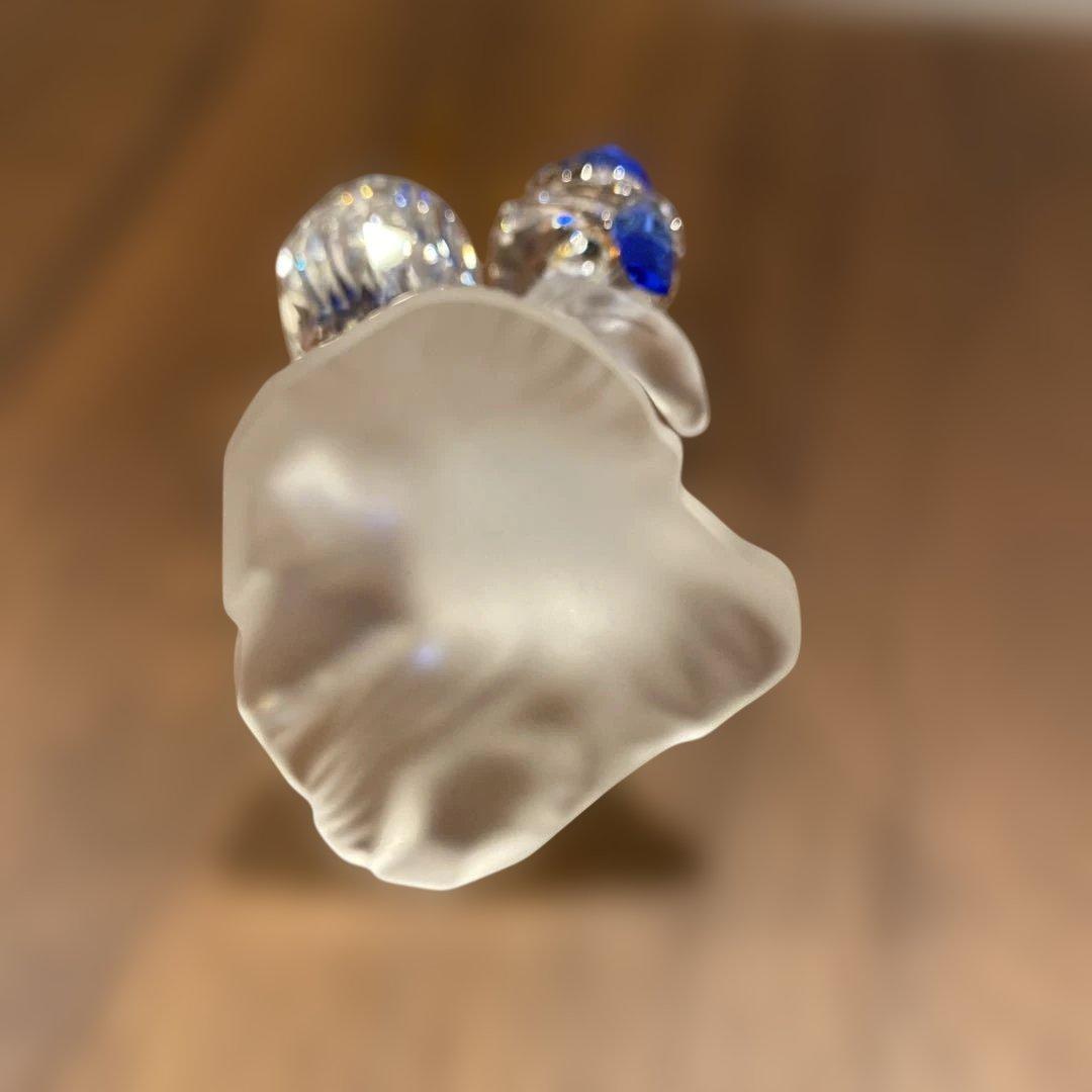 スワロフスキー置物　鳥　カワセミ