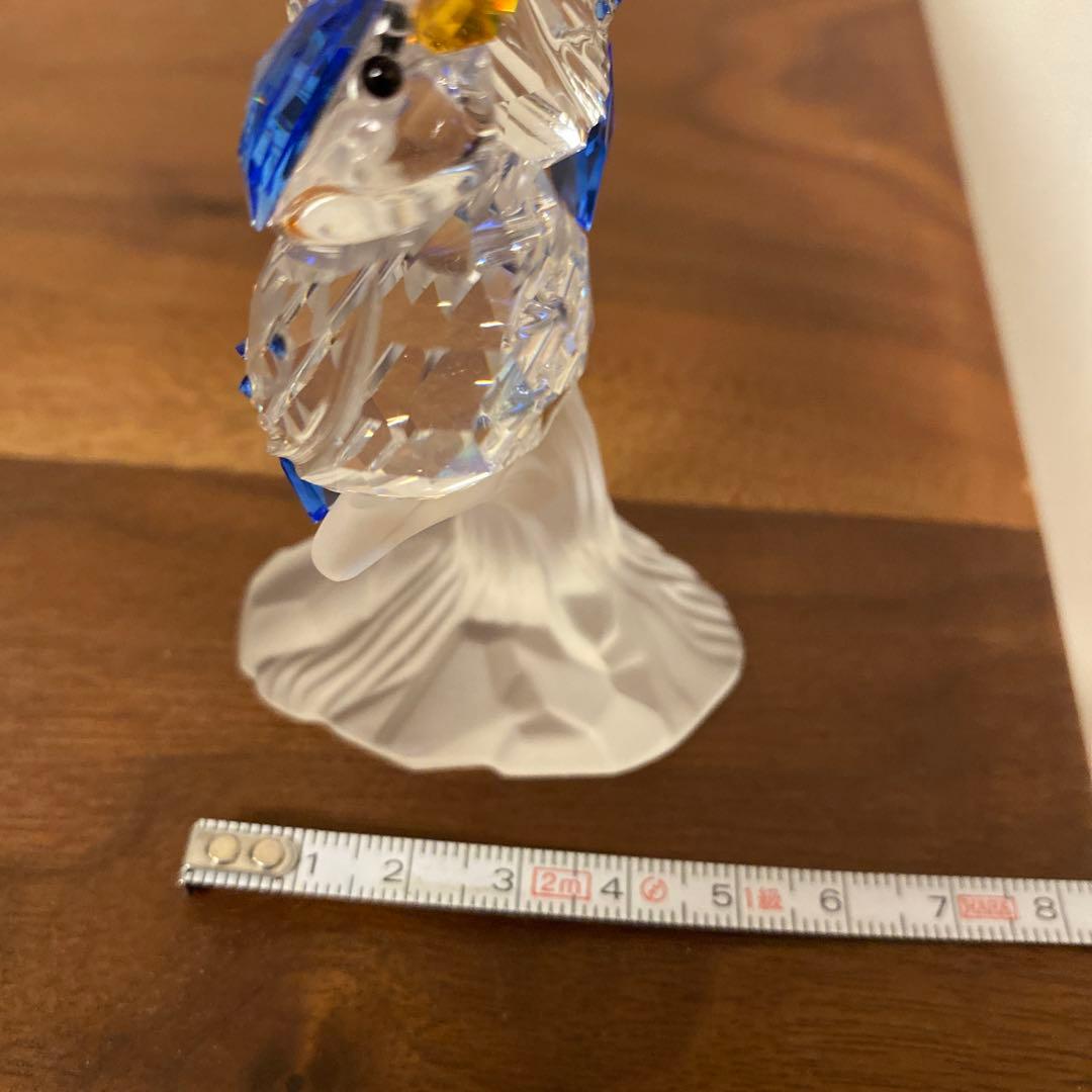 スワロフスキー置物　鳥　カワセミ