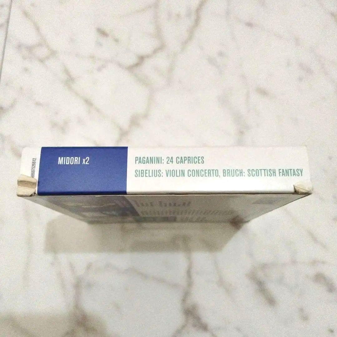 Midori X2 Paganini Sibelius 五嶋みどり CD