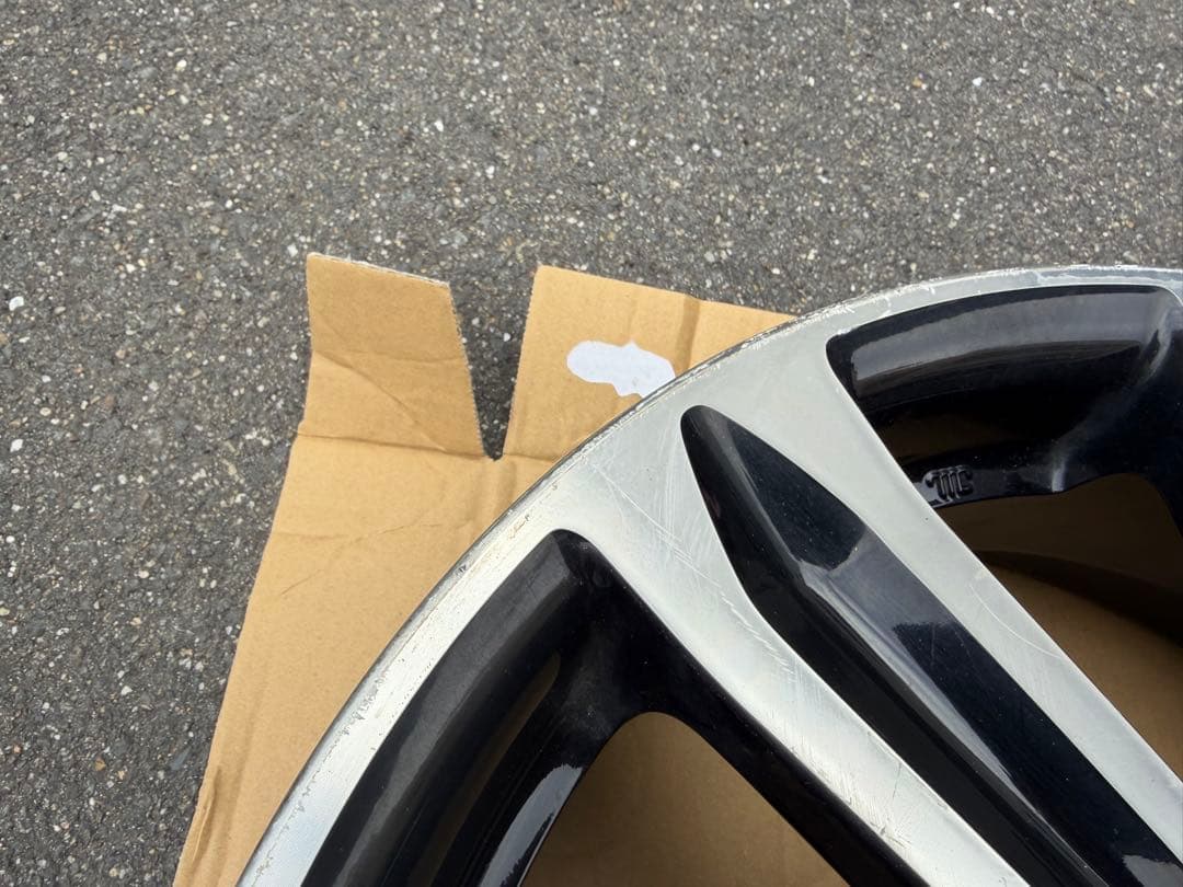 LA600S タントカスタム 純正ホイール 2本のみ