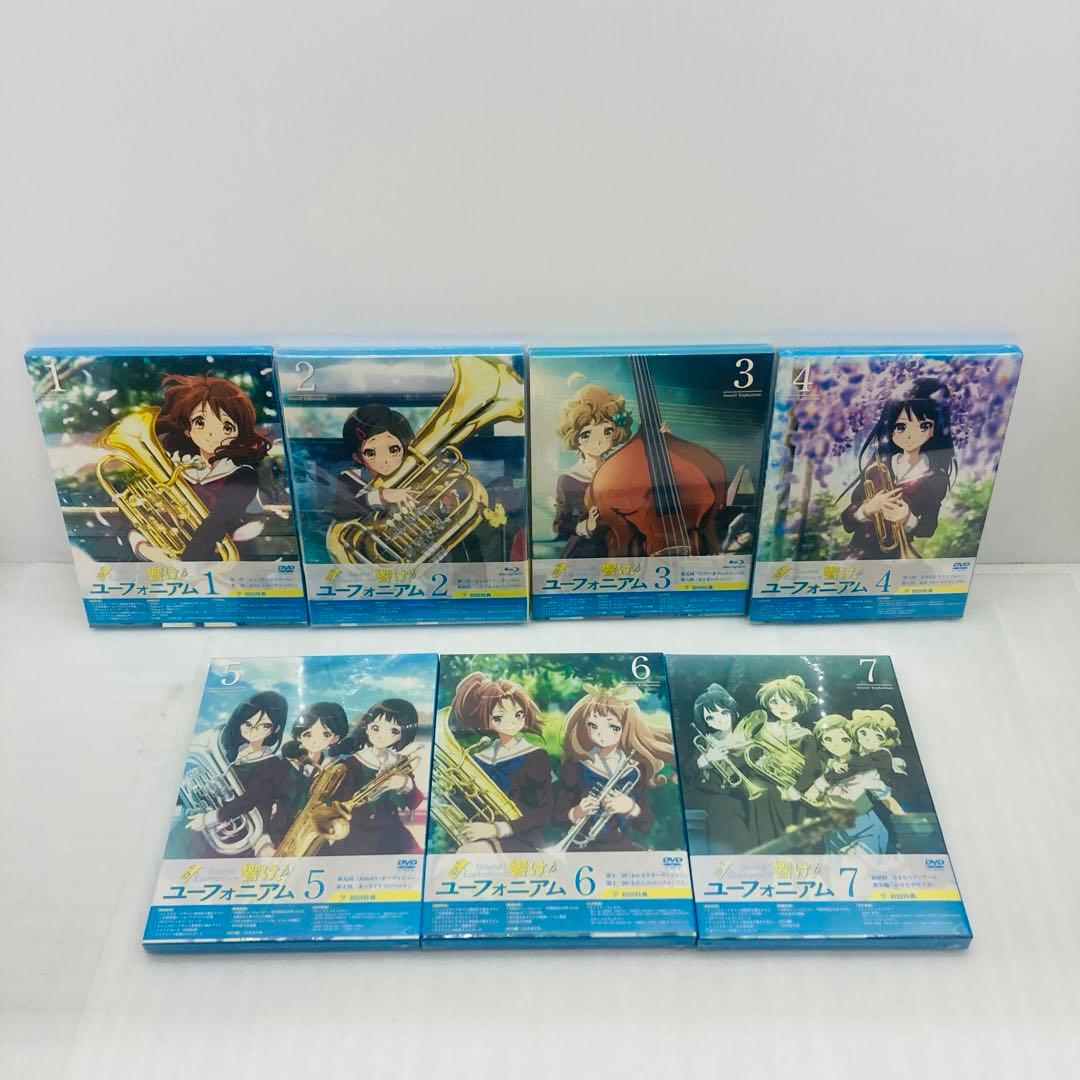 響け!ユーフォニアム 1期　初回全7巻セット Blu-ray DVD