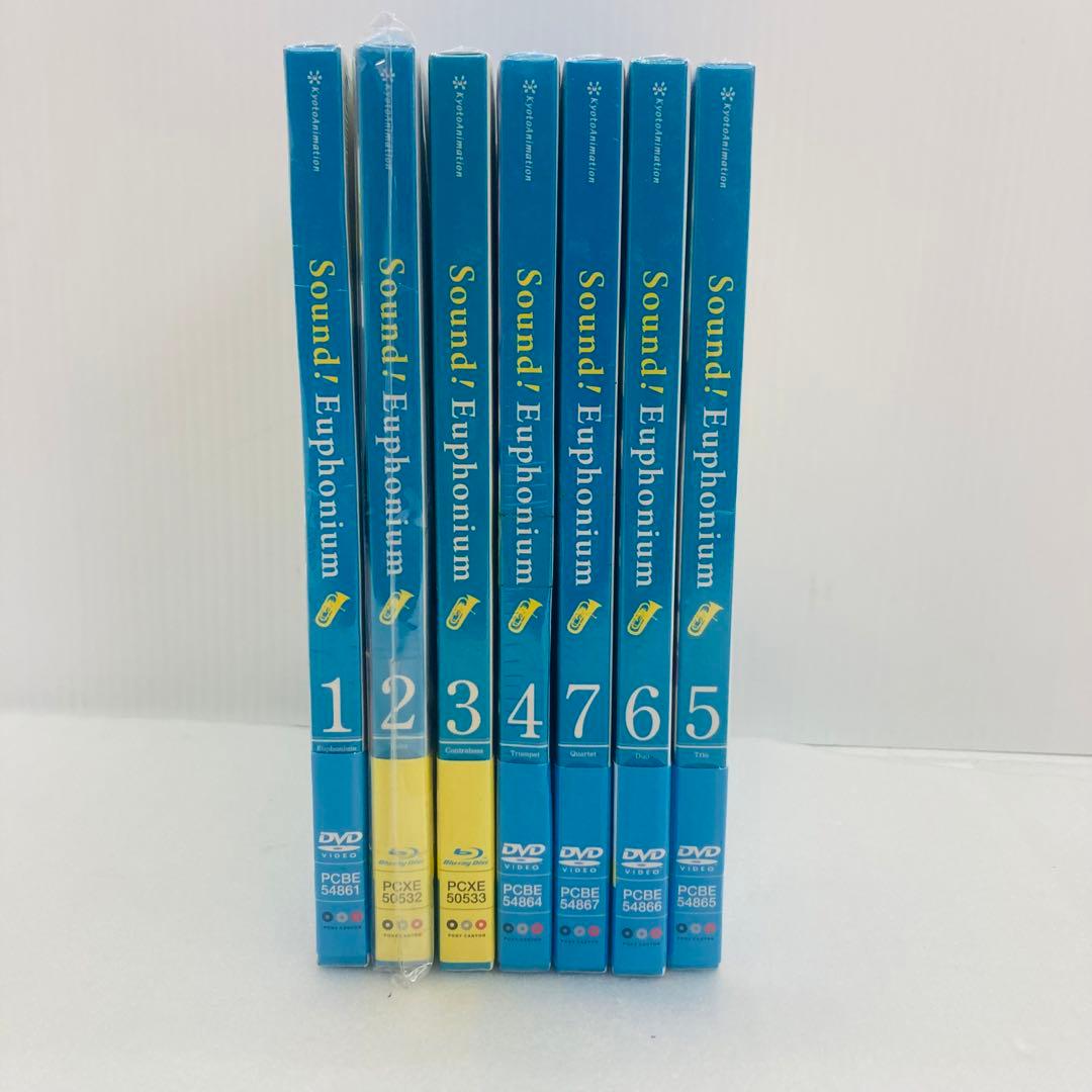 響け!ユーフォニアム 1期　初回全7巻セット Blu-ray DVD