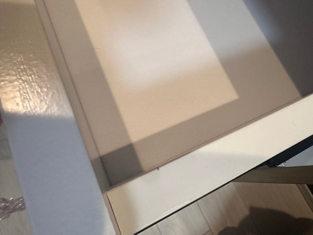 ロウヤ コンソールデスク デスク ドレッサー 大人かわいい 白 ゴールド 海外