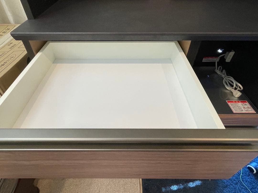 【みずき】キッチンボード　プレジャー９０ＬＬオープン　ミディアム