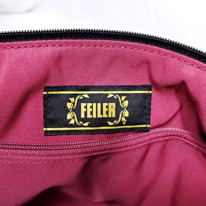 【美品】 FEILER フェイラー ラビリンス クロスボディ ショルダーバッグ