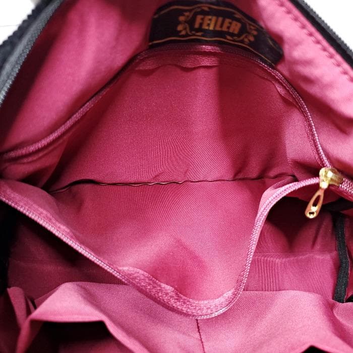 【美品】 FEILER フェイラー ラビリンス クロスボディ ショルダーバッグ