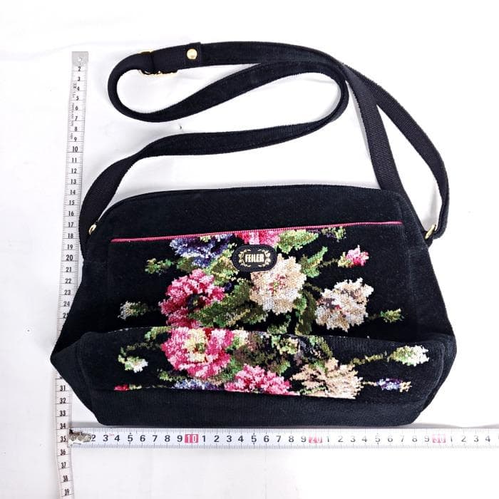 【美品】 FEILER フェイラー ラビリンス クロスボディ ショルダーバッグ