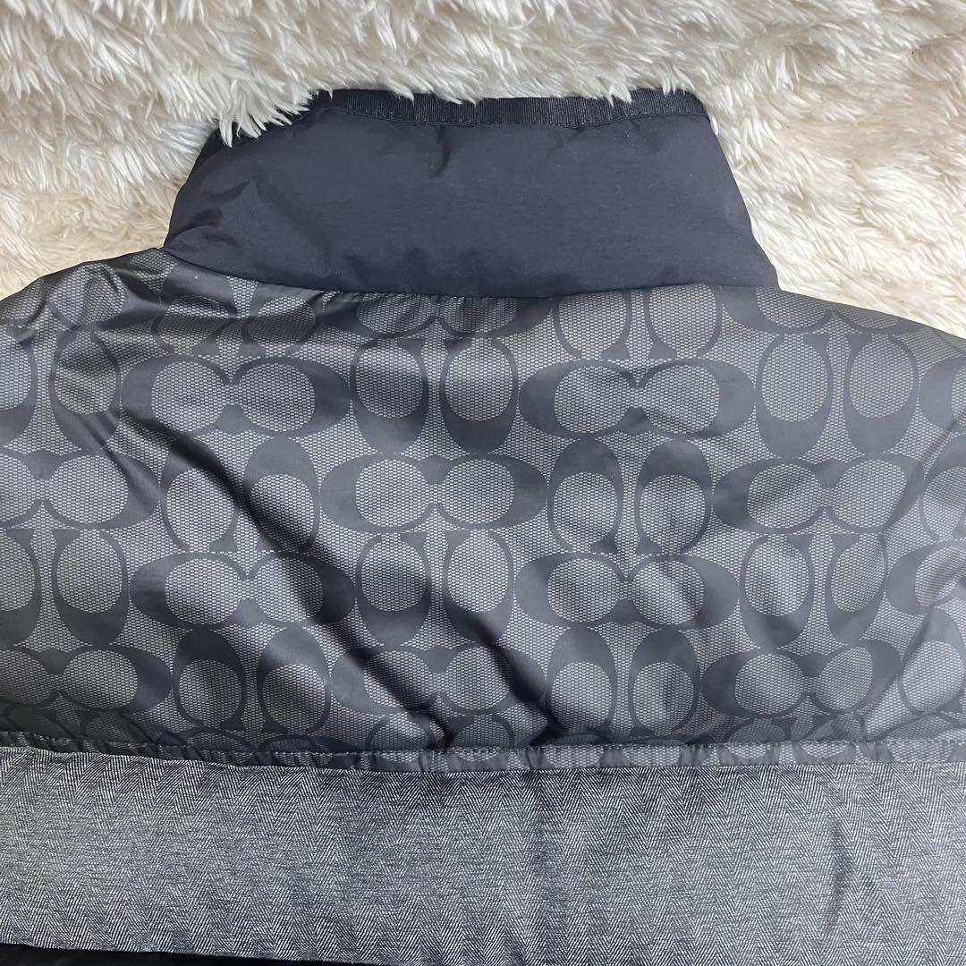 コーチ　COACH ダウンベスト　シグネチャー　Cロゴ　黒　ブラック　C5036