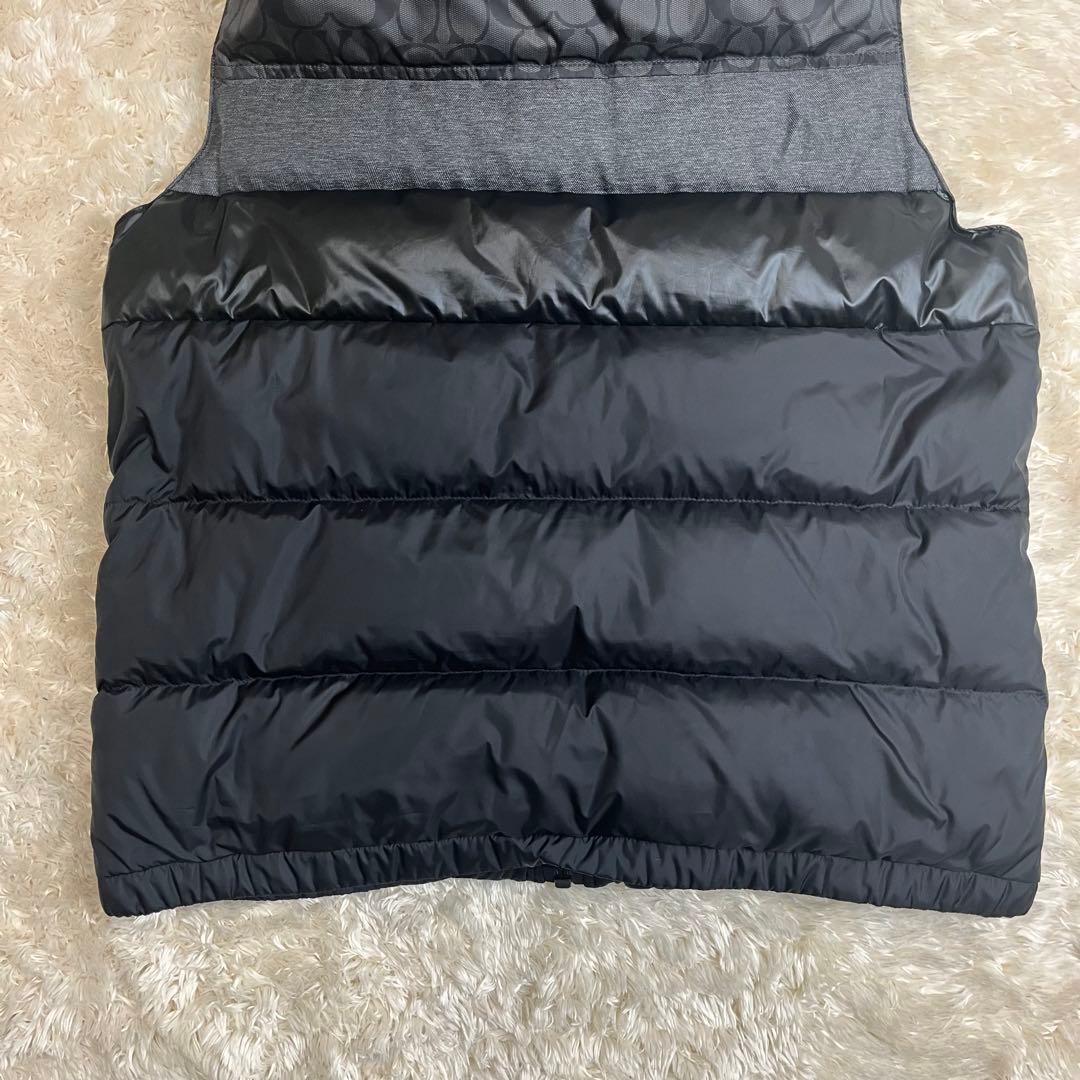 コーチ　COACH ダウンベスト　シグネチャー　Cロゴ　黒　ブラック　C5036
