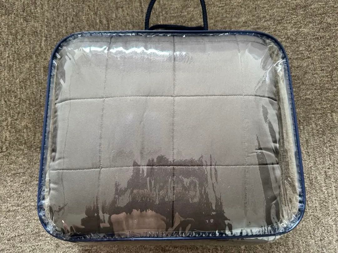 hugravi 加圧ブランケット Mサイズ 9kg グレー ハグラビ