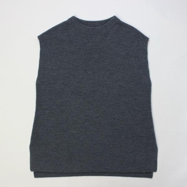 現行品♡アマカamaca 2025AW♡チュニックニットベスト♡ジレ