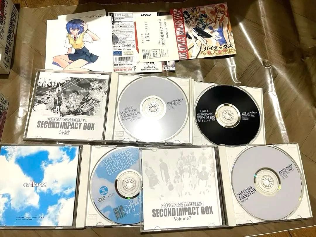 エヴァンゲリオンDVDまとめ売り　国内版