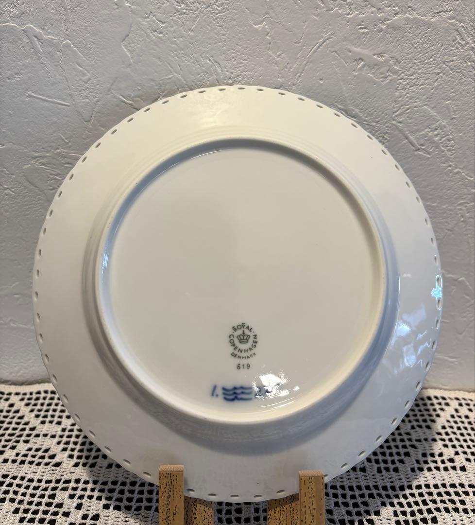 Seo　ロイヤルコペンハーゲン　ブルーフルーテッド フルレース 3枚セット