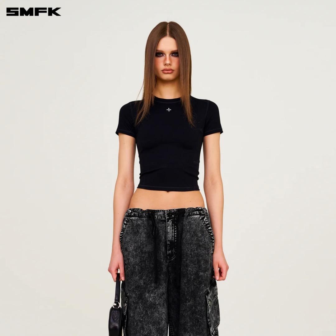 ◉Th1022 未使用保管品 SMFK ショートスリーブ Tシャツ S