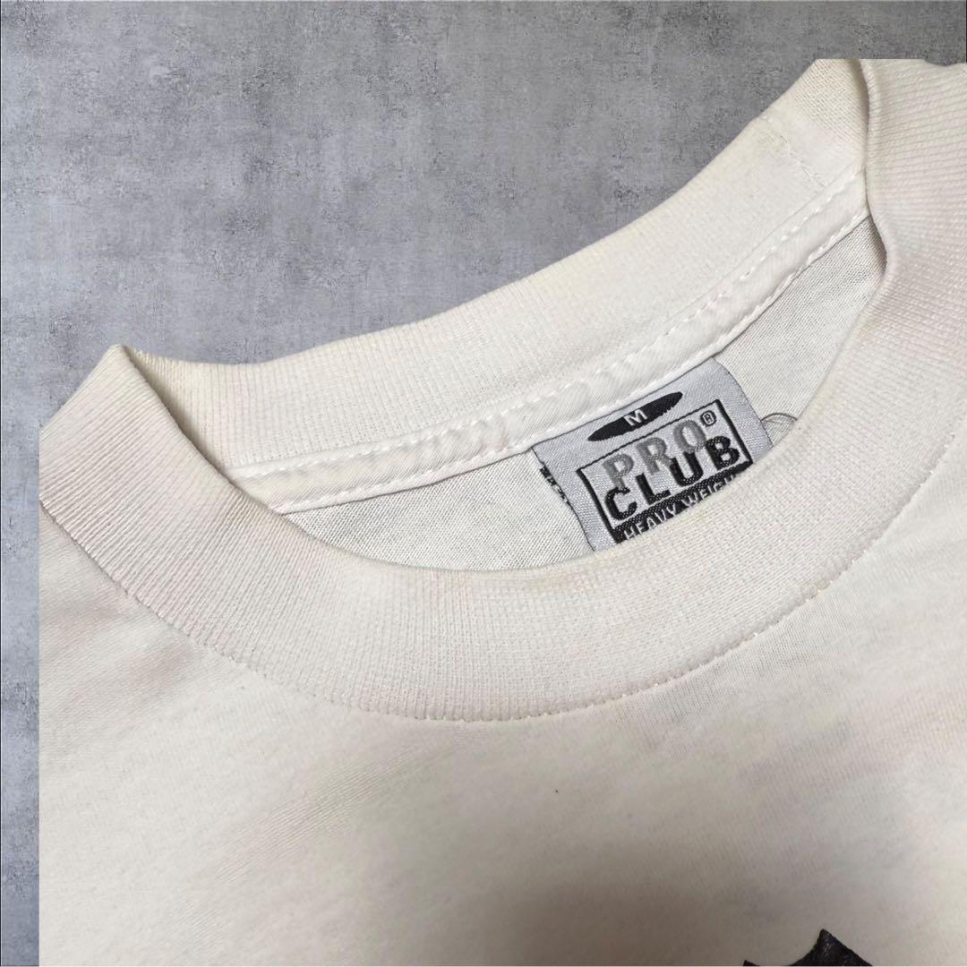 TENDERLOIN ボルネオスカル　ロンT ホワイト　白