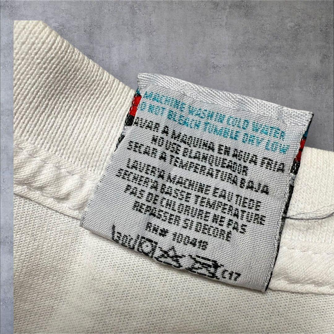 TENDERLOIN ボルネオスカル　ロンT ホワイト　白