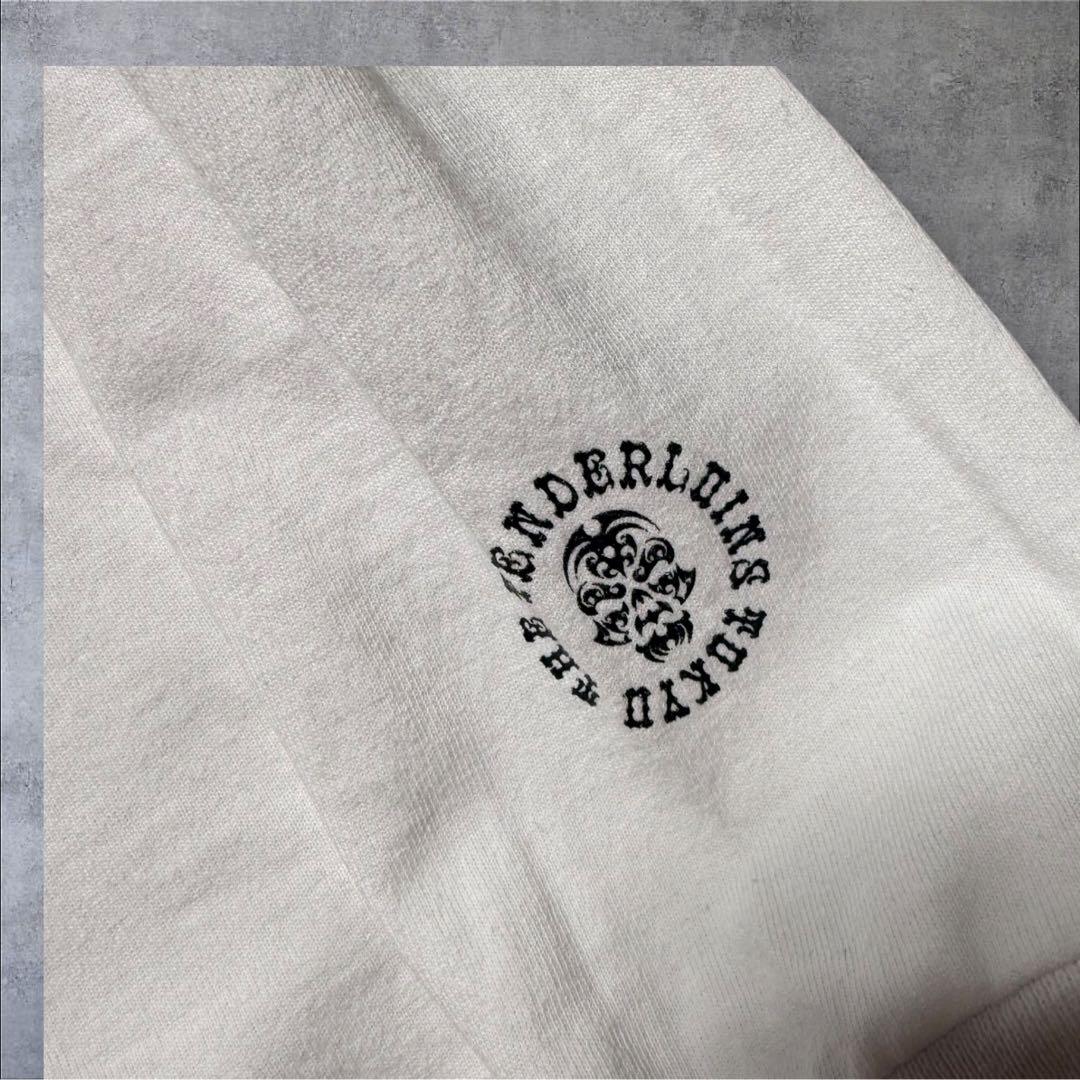 TENDERLOIN ボルネオスカル　ロンT ホワイト　白