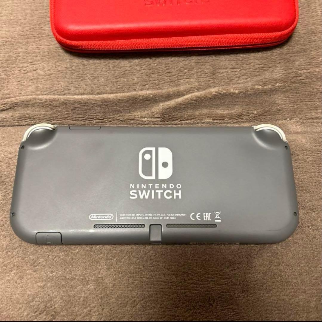 ジャンクNintendo Switch Lite グレー 本体