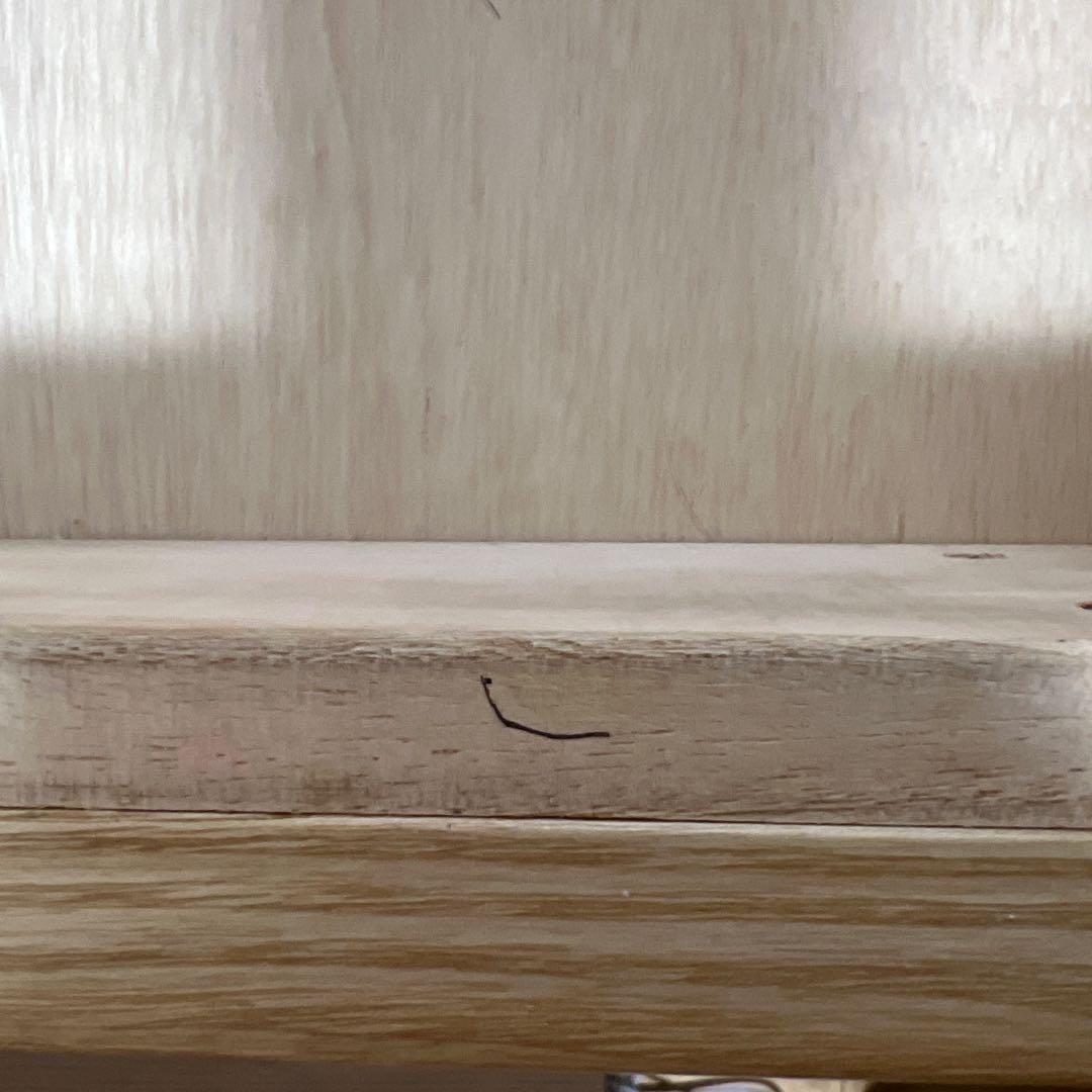 [組み立て必要ありません] 無印良品 木製デスク 引き出し付き