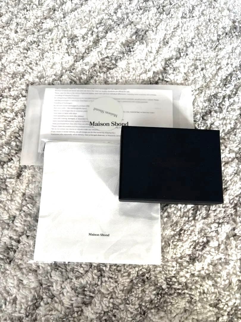 Maison Sbond M.02 ブラック