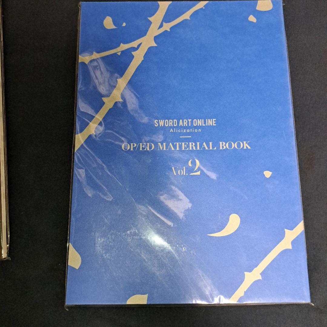 ソードアート・オンライン OP/ED MATERIAL BOOK 4冊セット
