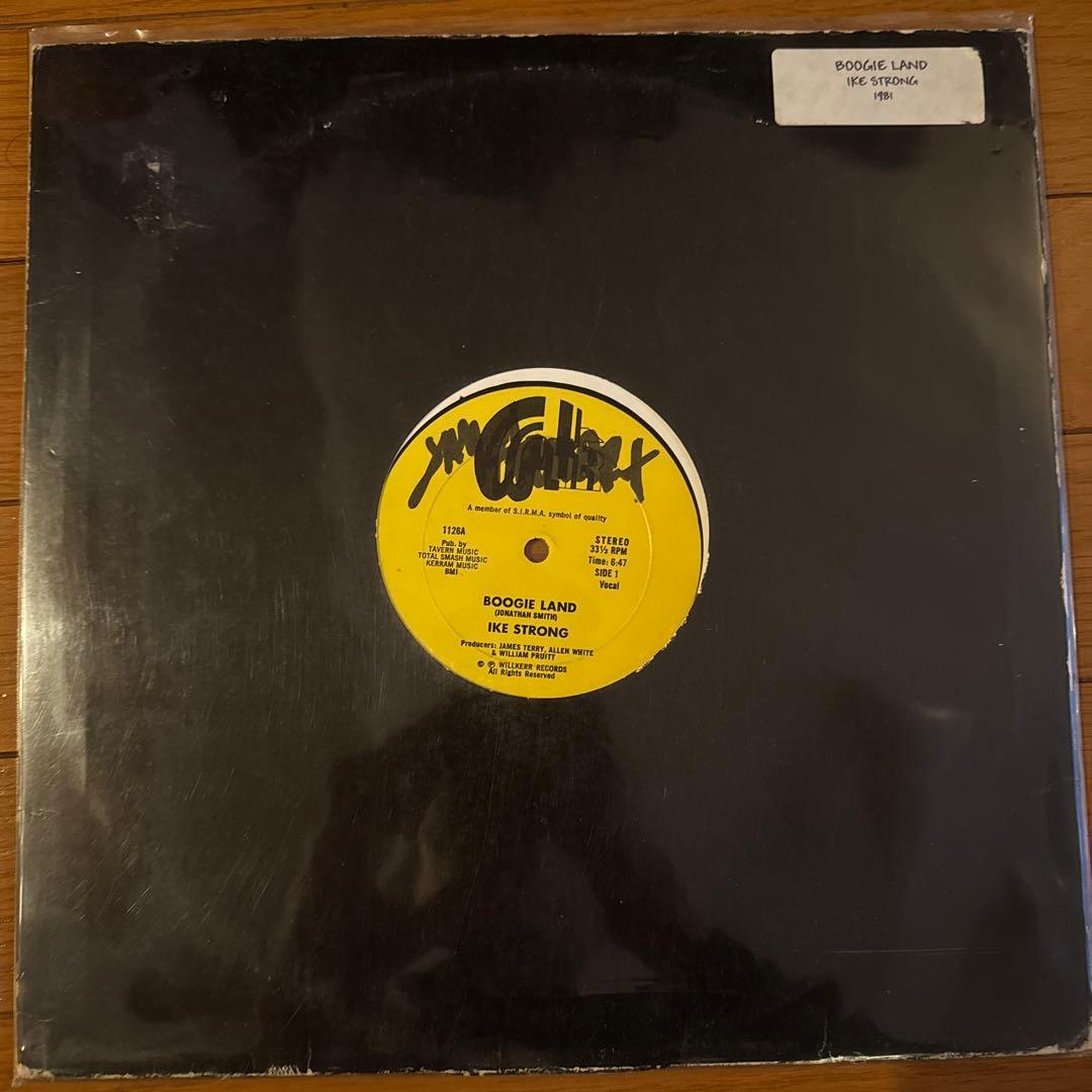 BOOGIE LAND IKE STRONG シングル