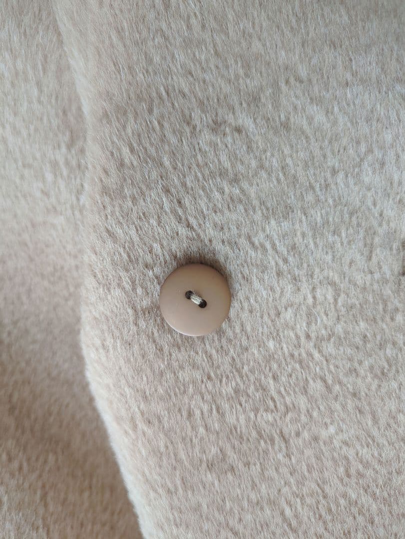 【美品】ANAYI　アナイ　シャギーコクーンコート　現行　タグ　女優襟