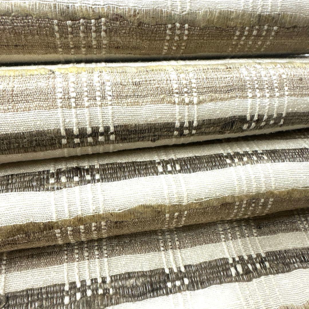 専用帯6067 ●高級 正絹 ムガシルク 野山蚕 全通 名古屋仕立て 名古屋帯