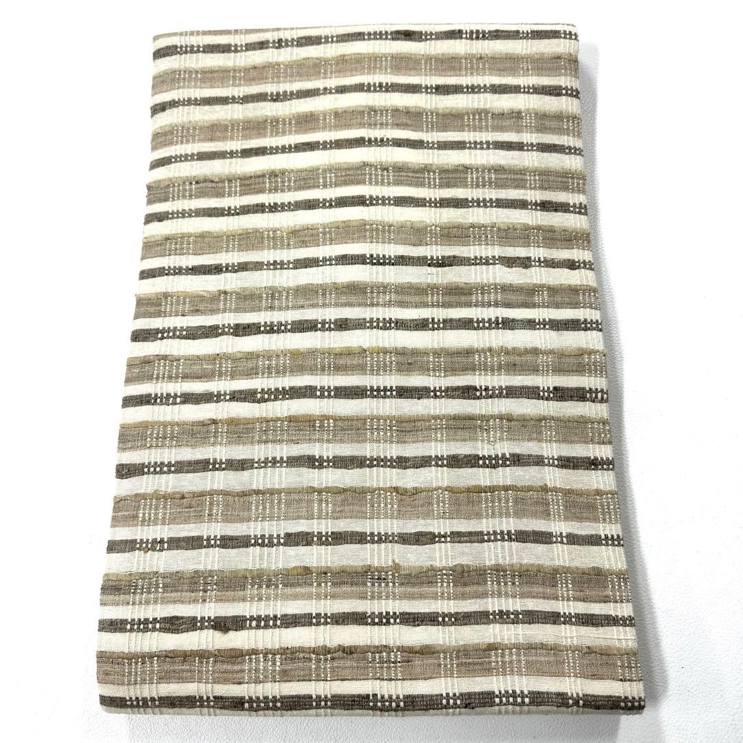 専用帯6067 ●高級 正絹 ムガシルク 野山蚕 全通 名古屋仕立て 名古屋帯