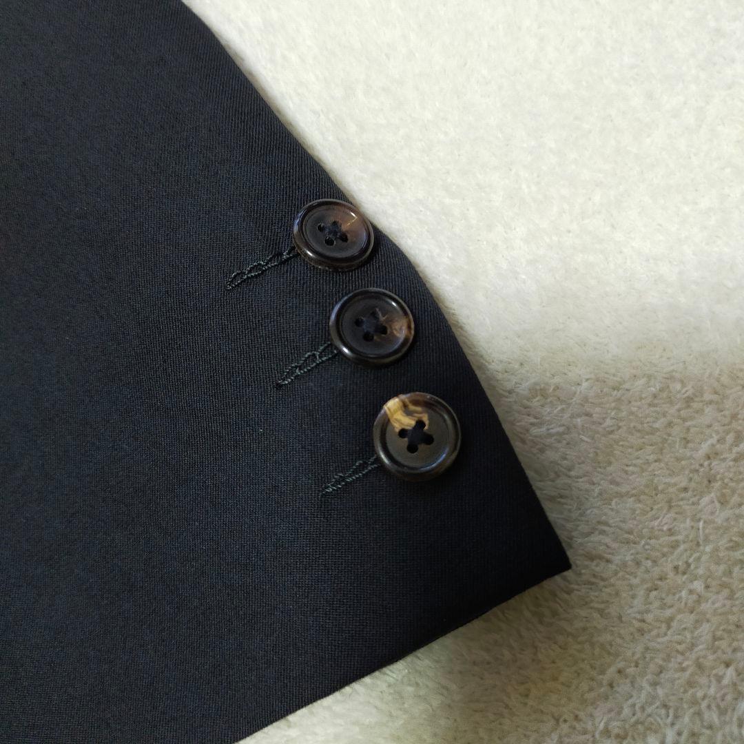 美品　80S 90S　Y'S　黒無地　2Bスーツ　セットアップ