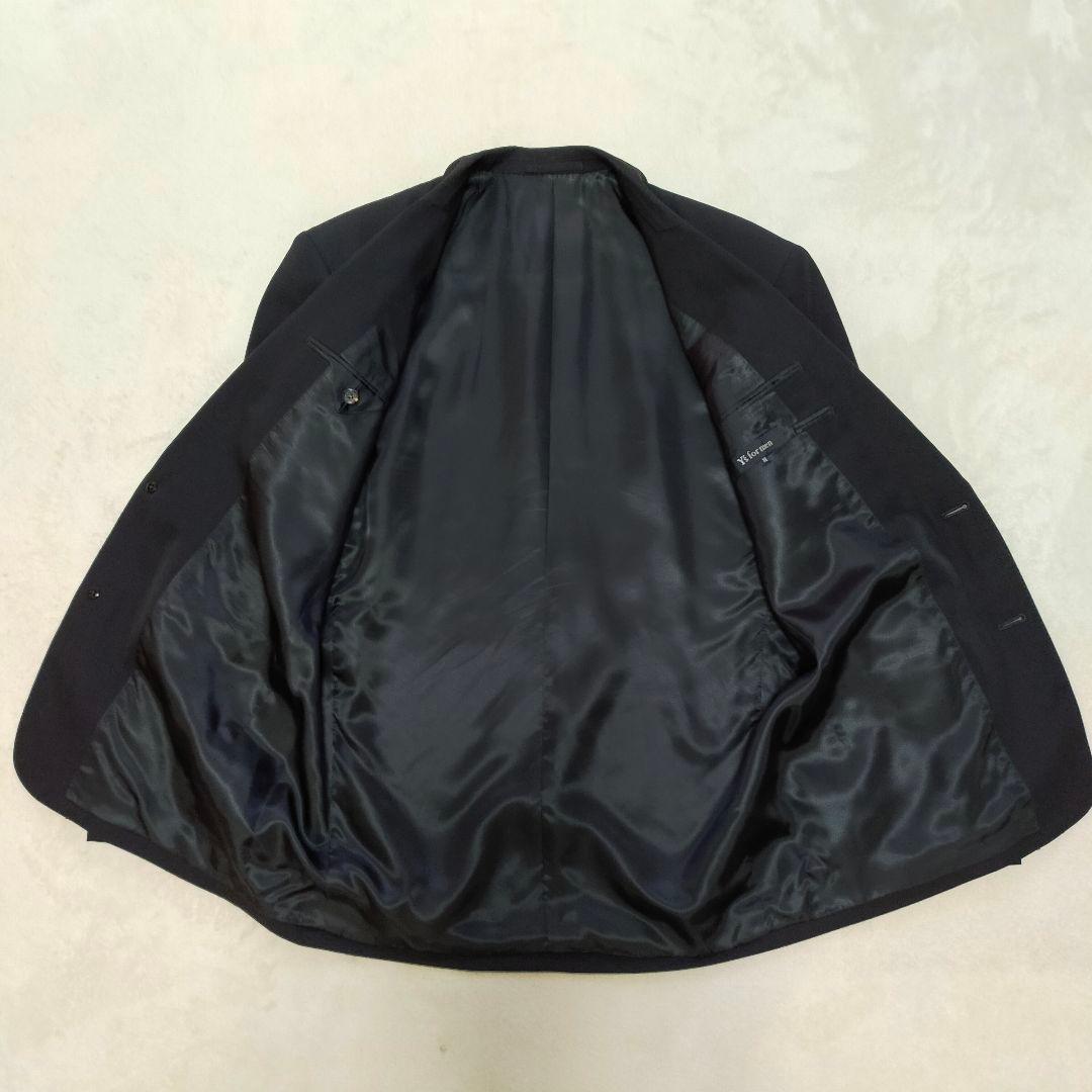 美品　80S 90S　Y'S　黒無地　2Bスーツ　セットアップ