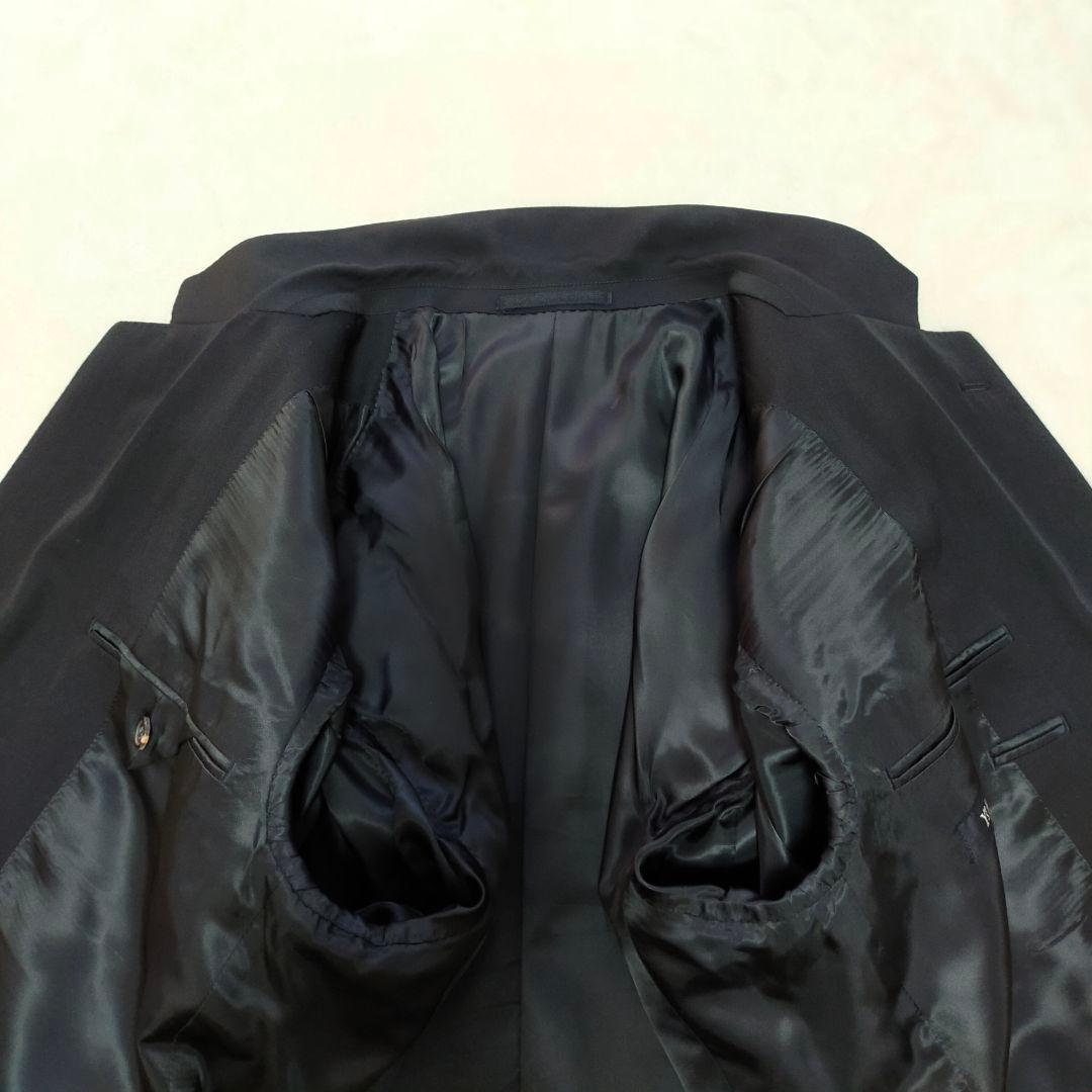 美品　80S 90S　Y'S　黒無地　2Bスーツ　セットアップ
