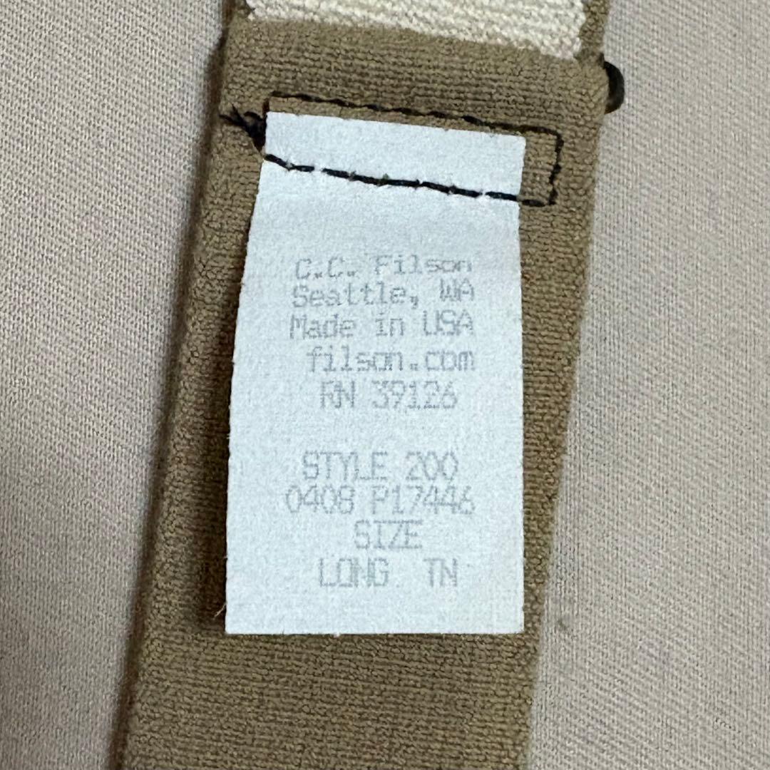 けんたFILSON フィルソン サスペンダー TAN USA製 新品未使用