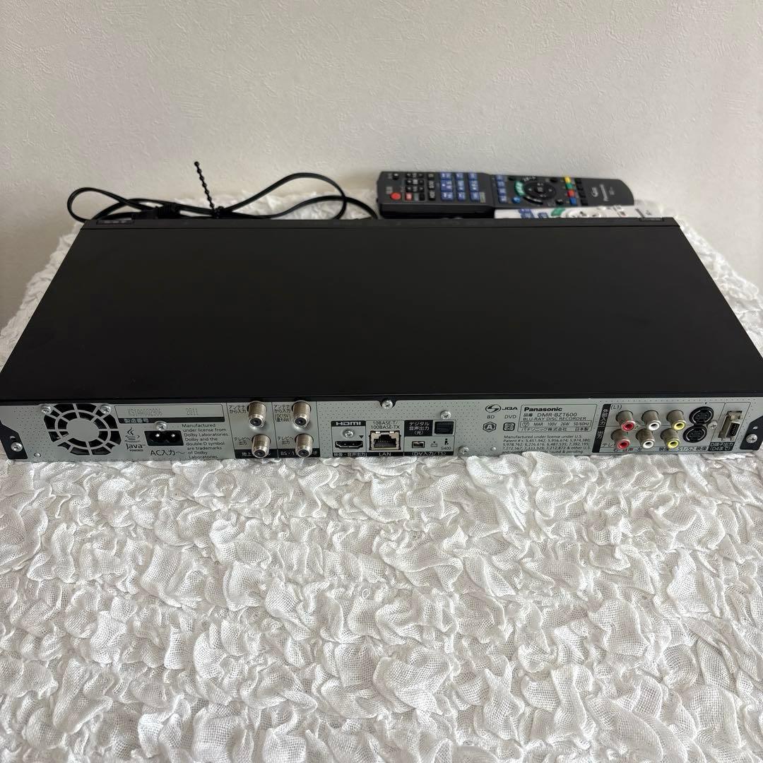 Panasonic ブルーレイレコーダー DMR-BZT600