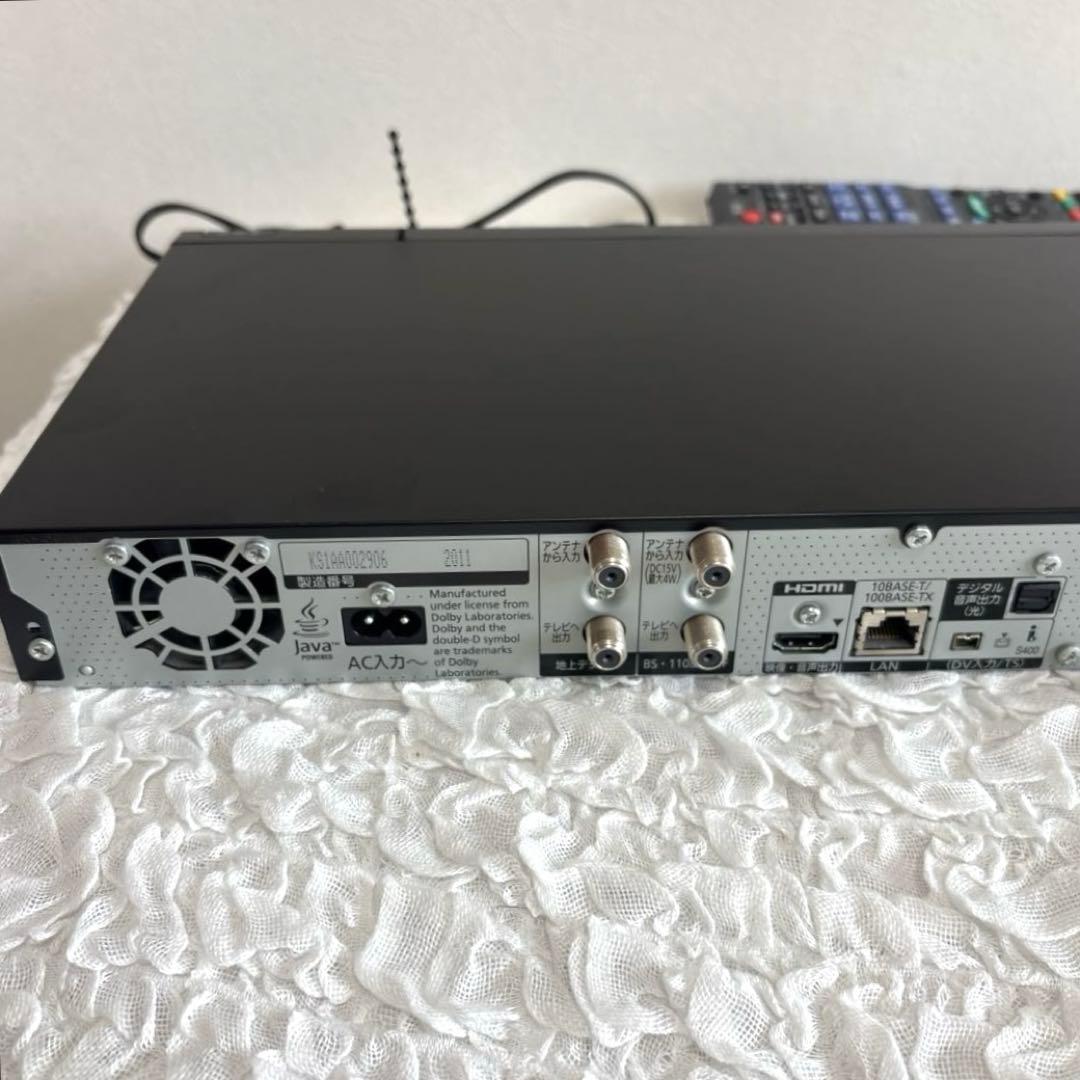 Panasonic ブルーレイレコーダー DMR-BZT600