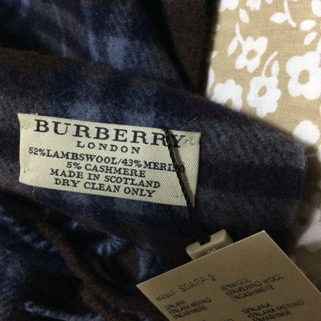 バーバリーマフラー新品未使用