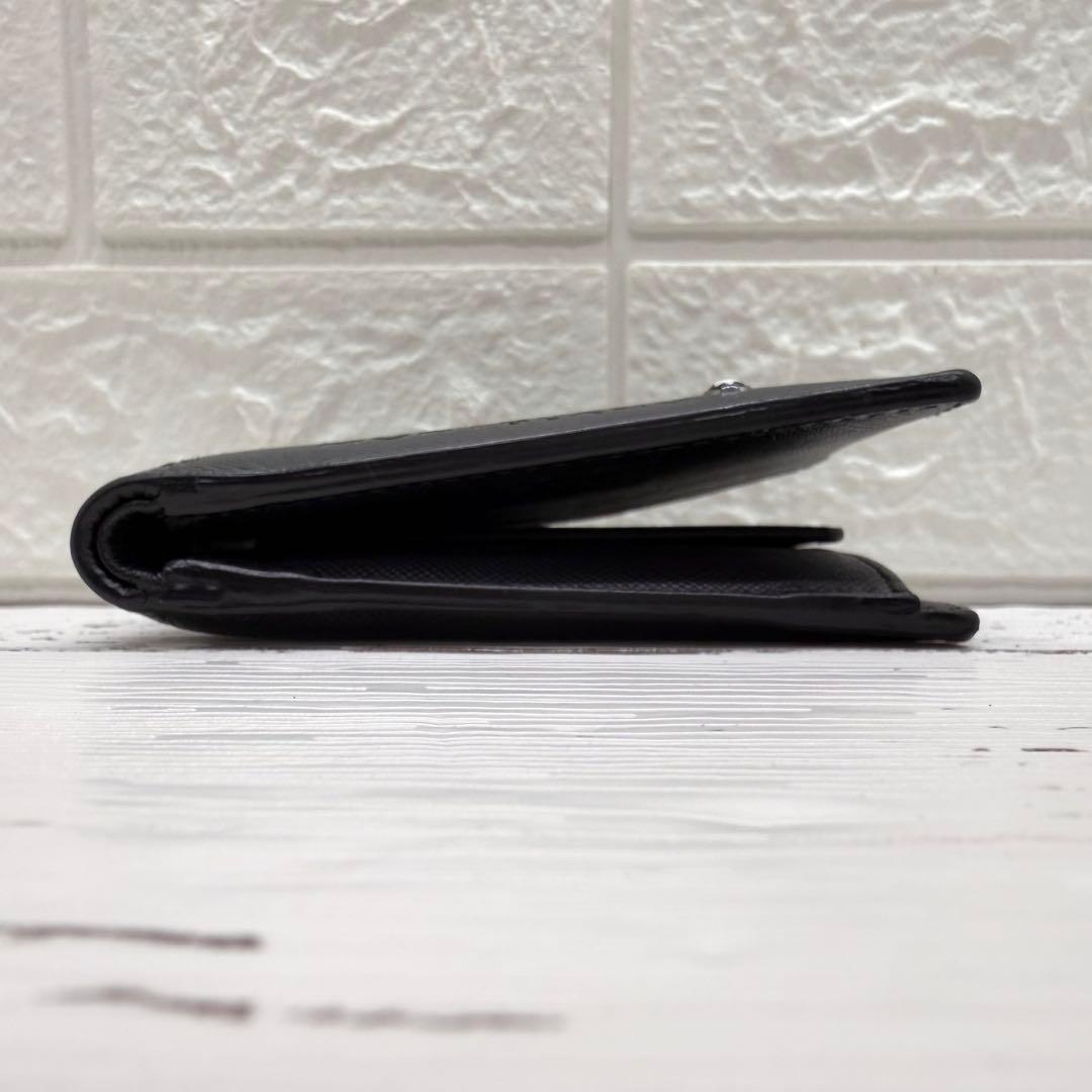 【新品・未使用】 モンブラン　折り財布　ケース　レザー　総柄