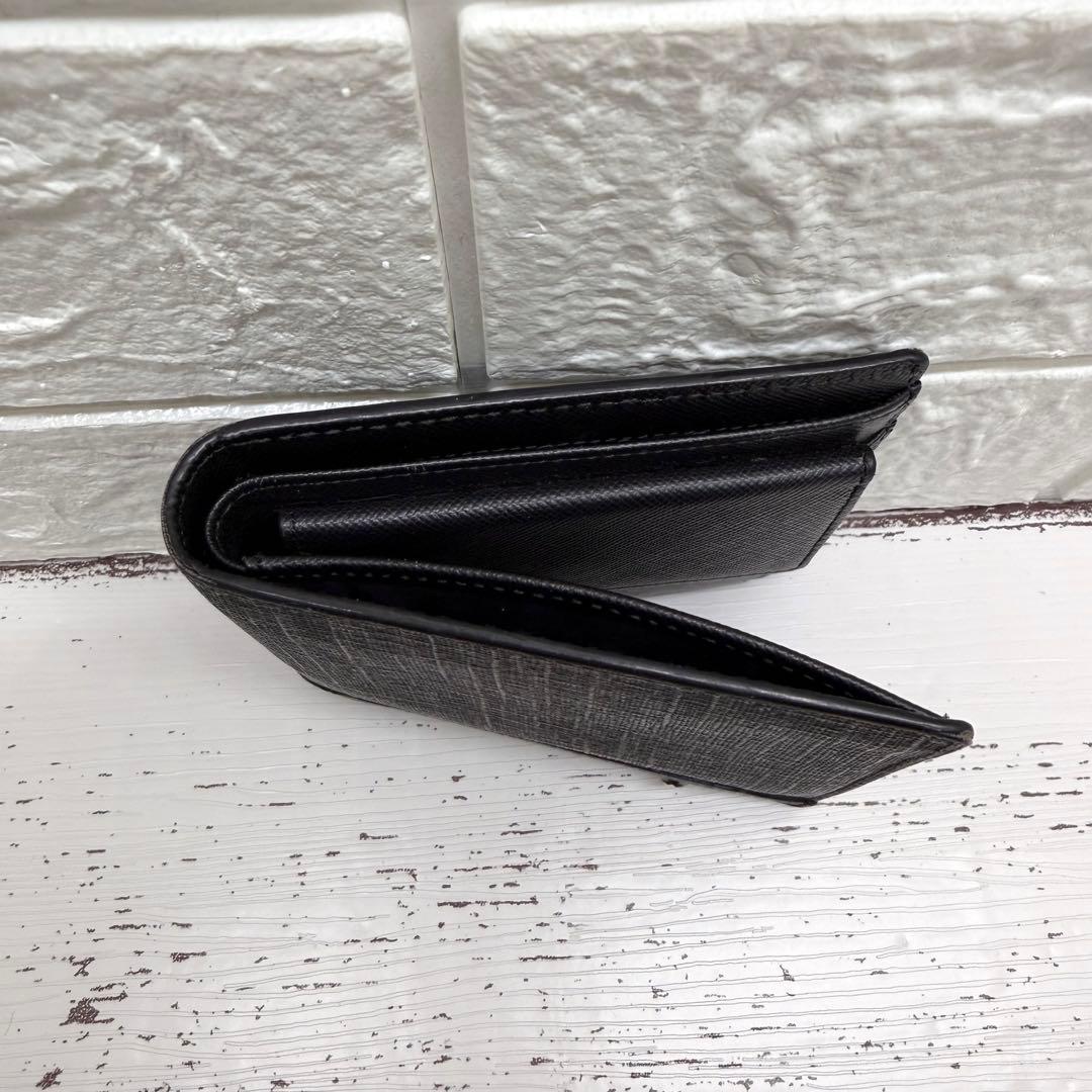 【新品・未使用】 モンブラン　折り財布　ケース　レザー　総柄