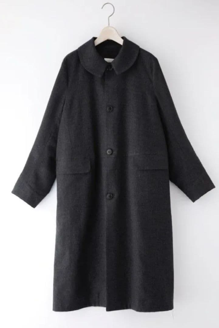 スナオクワハラ ウールロングコート