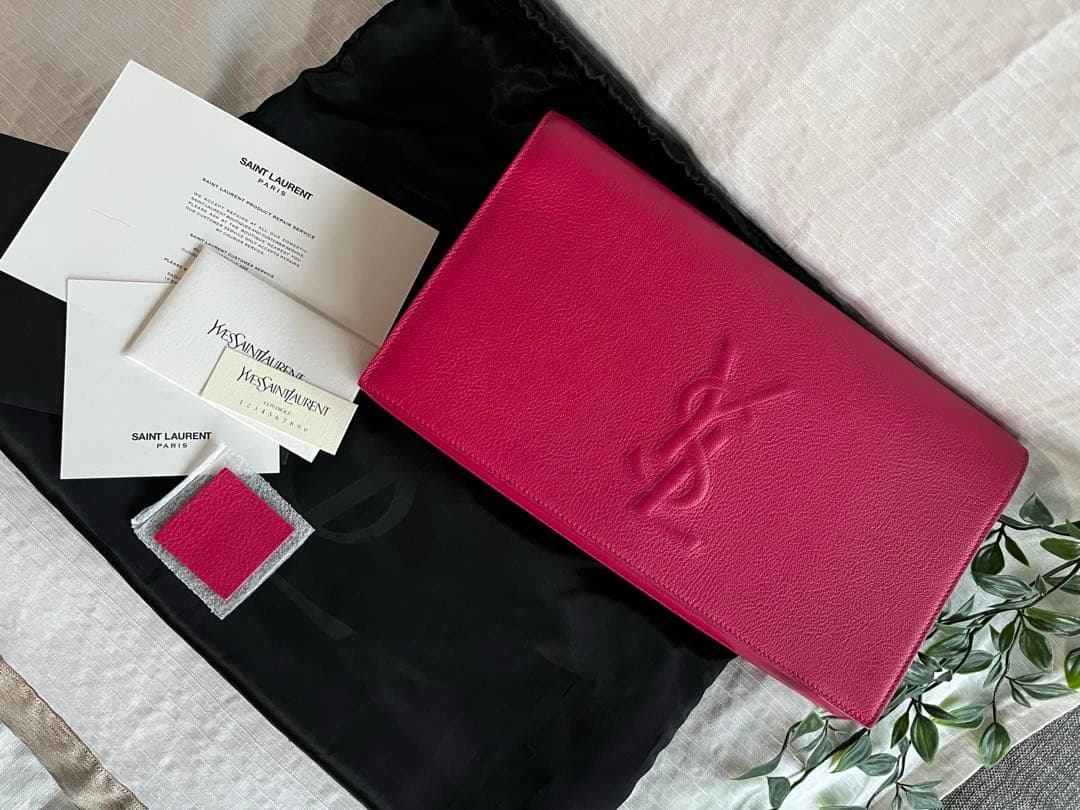 サンローラン クラッチ イブサンローラン クラッチバッグ ピンク