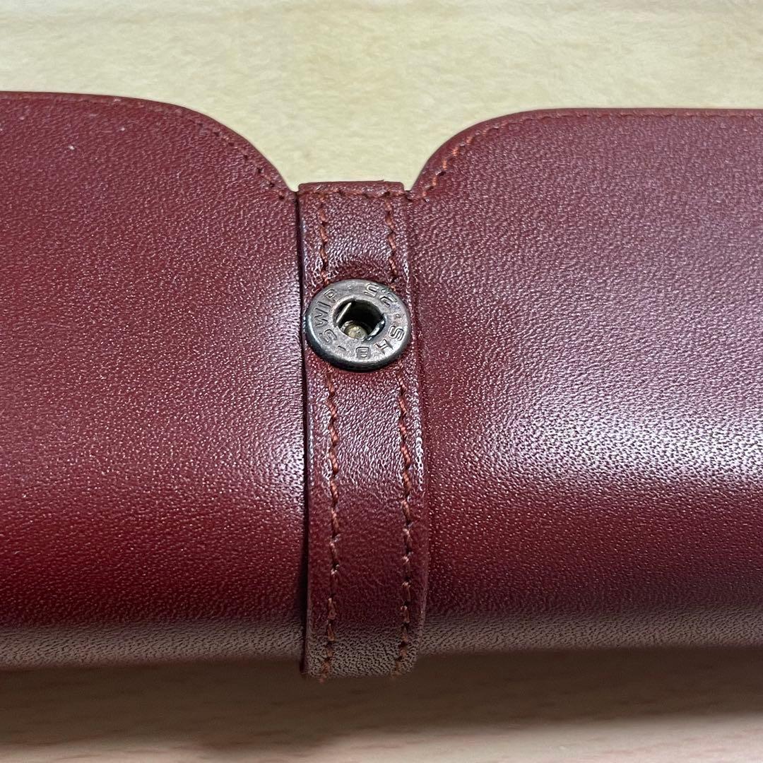 稀少【新品】Cartier カルティエ マストライン 眼鏡ケース レザーボルドー