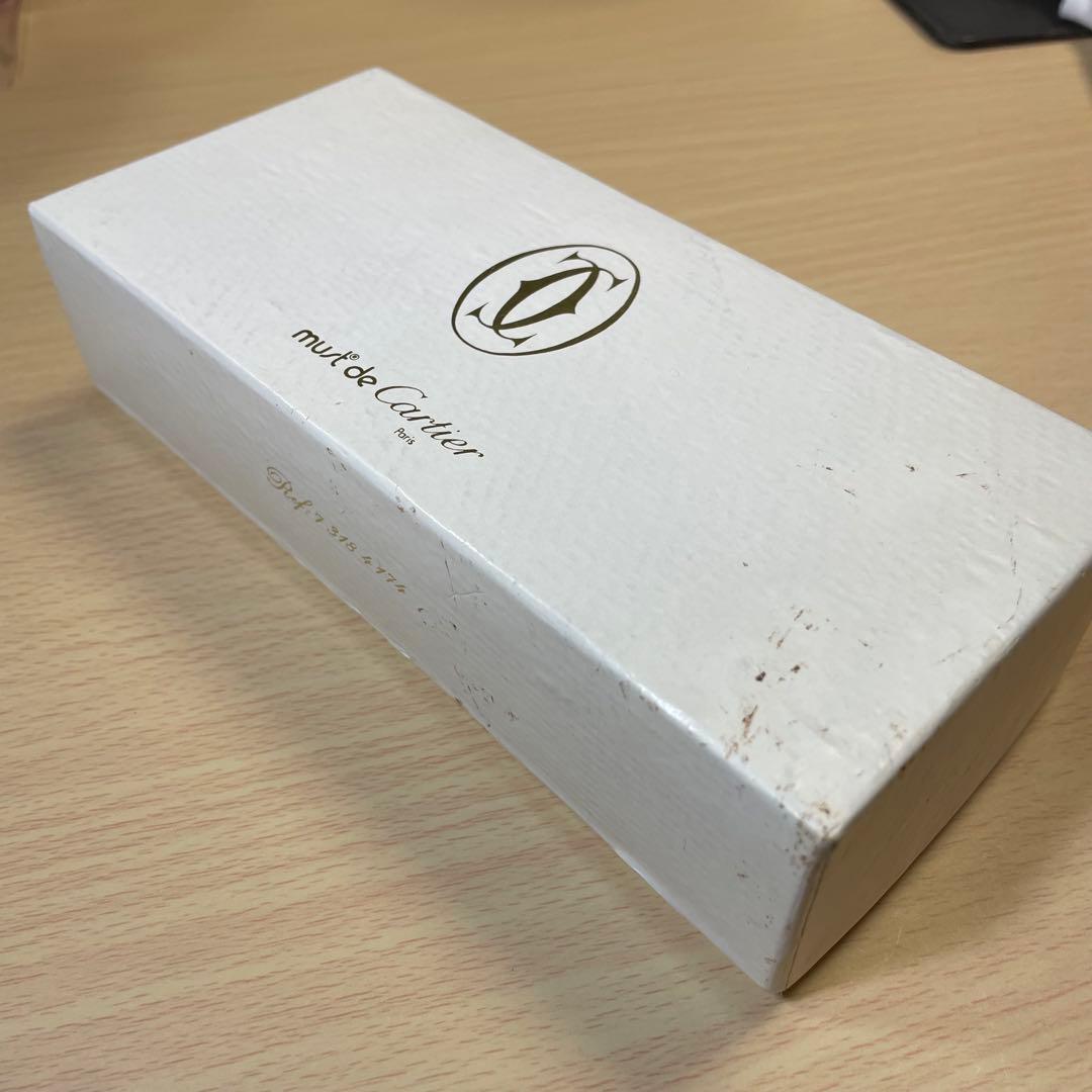 稀少【新品】Cartier カルティエ マストライン 眼鏡ケース レザーボルドー