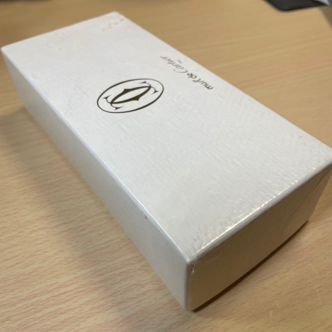 稀少【新品】Cartier カルティエ マストライン 眼鏡ケース レザーボルドー