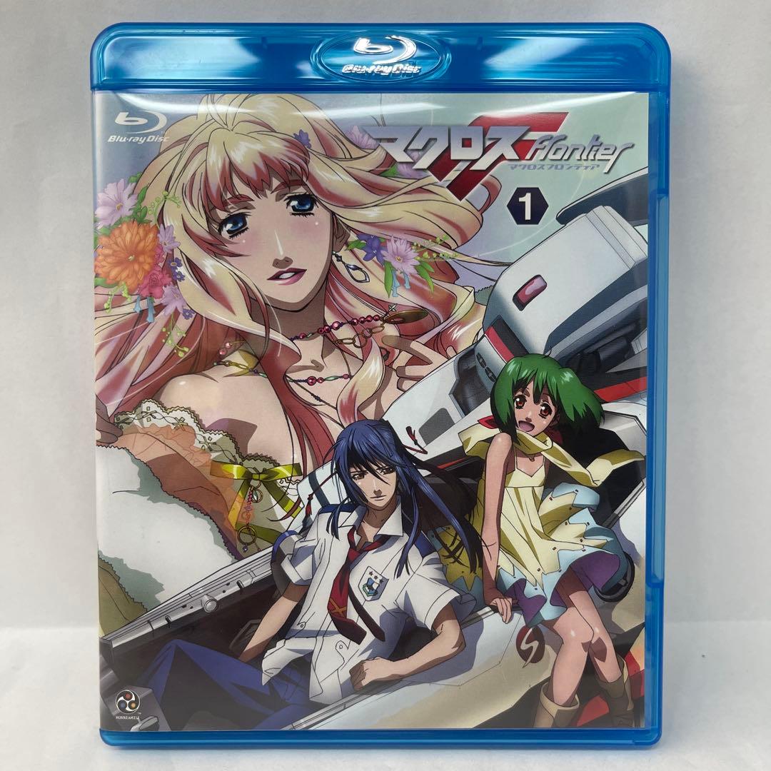 【ディスク美品】マクロスフロンティア Blu-ray 全9巻セット/収納BOX付