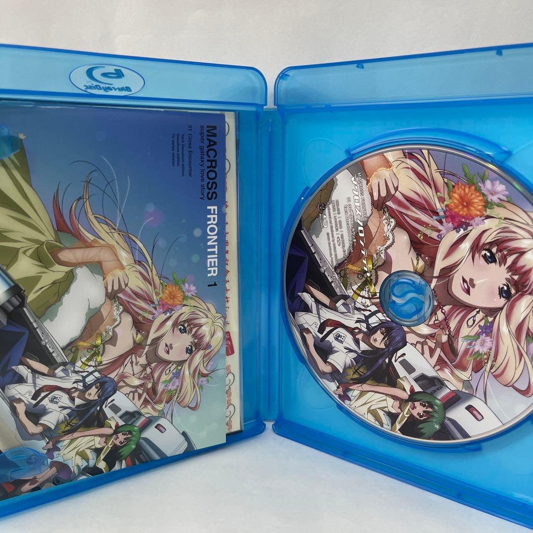 【ディスク美品】マクロスフロンティア Blu-ray 全9巻セット/収納BOX付