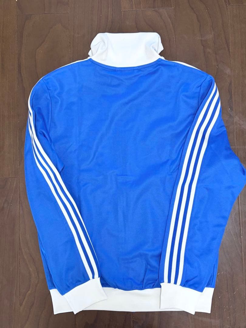 アディダス ベッケンバウアー トラックジャケット ジャージ 青白 XL