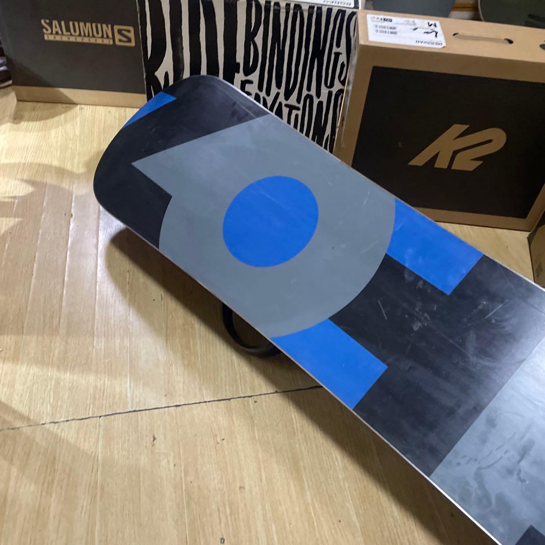 BURTON　フリースタイル　バートン　スノーボードセット　バインディング付