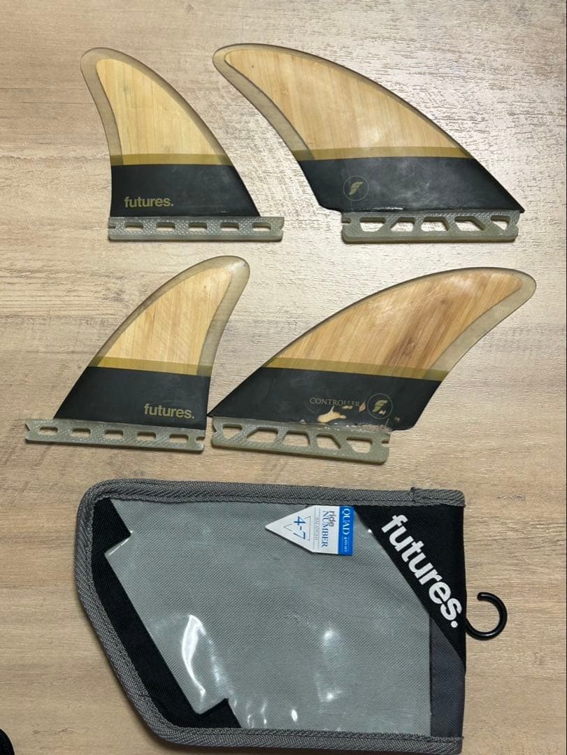 ステイシー サーフボード フューチャーフィン ニットケース　三点セット