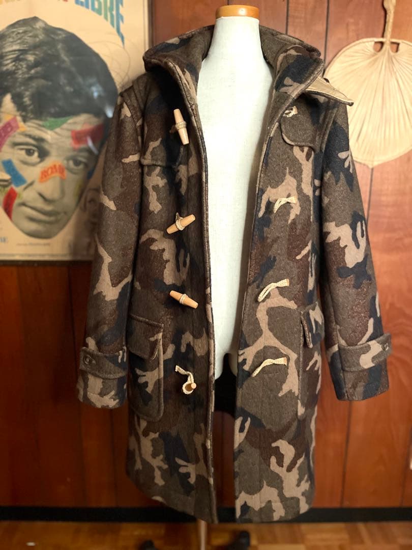 HARNOLD BROOK 迷彩ダッフルコート