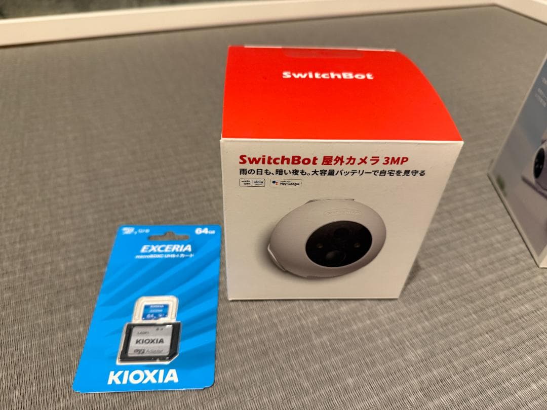 SwitchBot 屋外カメラ 3MP + 64GB microSD 新品未開封